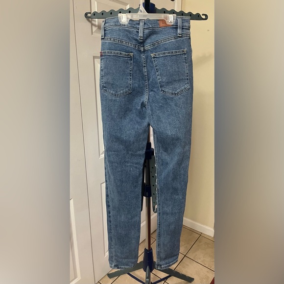 BDG Classic Blue Denim Pants Girlfriend High Rise - Picture 8 of 8